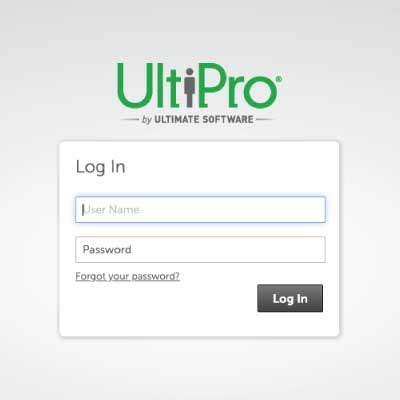 Please remember to log out of any website you have accessed, for your own security. . Ultipro e15